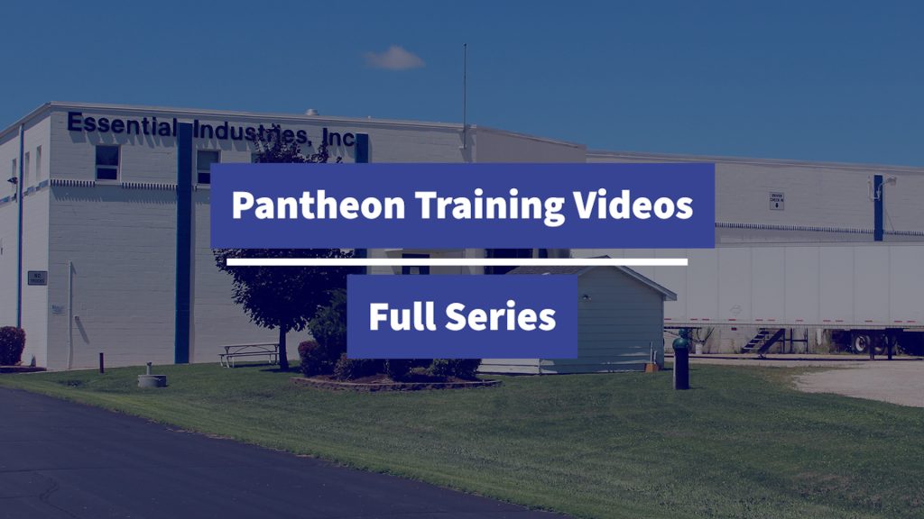 Pantheon Training Video Series - Header